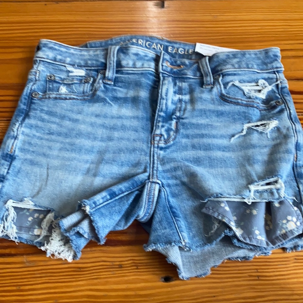 AE Next Level Stretch Denim Shorts  - NWT